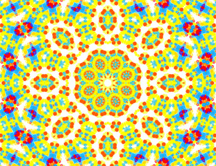 Image showing Bright abstract pattern