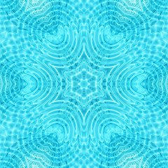 Image showing Abstract water ripples pattern