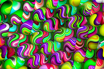 Image showing Abstract 3d background