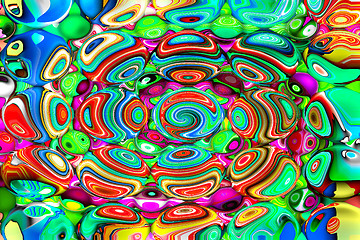 Image showing Abstract 3d background