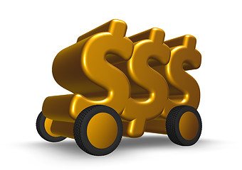 Image showing dollar transports