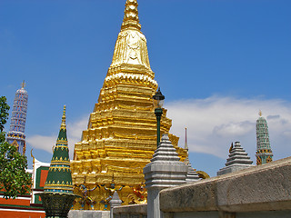 Image showing Royal Palace territory in Bangkok