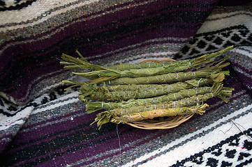 Image showing traditional rolled tobacco
