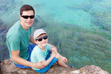 Image showing family at vacation