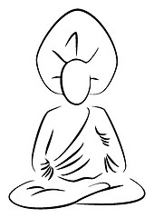 Image showing Sitting Buddha