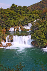 Image showing Krka waterfalls1