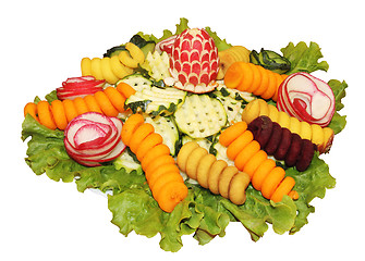 Image showing Green salad