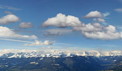 Image showing Panorama of mountains1