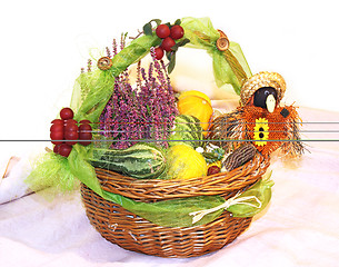 Image showing Vegetables in basket