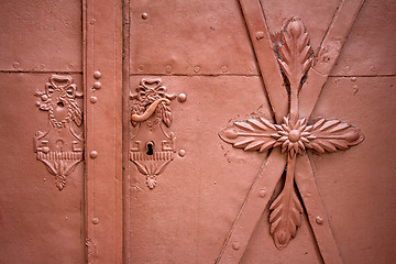 Image showing Iron door