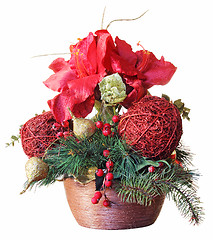 Image showing Christmas arrangements