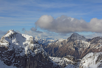Image showing Panorama of mountains2