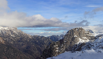 Image showing Panorama of mountains3