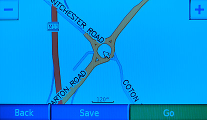 Image showing GPS screen