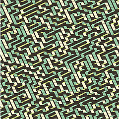 Image showing Maze. Vector Illustration Of Labyrinth. 