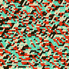 Image showing Abstract Background. Mosaic. Vector Illustration. 