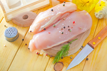 Image showing chicken fillet