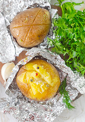 Image showing baked potato