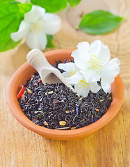 Image showing jasmin tea