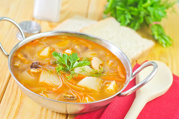 Image showing fresh soup