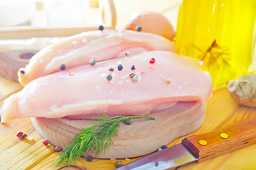 Image showing chicken fillet