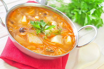 Image showing fresh soup