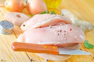 Image showing chicken fillet