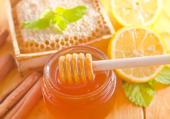 Image showing fresh honey