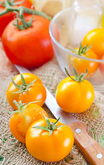 Image showing Yellow tomato