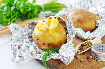 Image showing baked potato