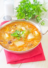 Image showing fresh soup