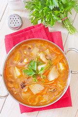 Image showing fresh soup