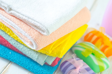 Image showing color towels