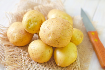 Image showing raw potato