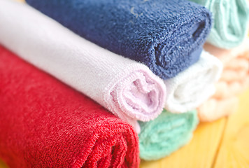 Image showing towels