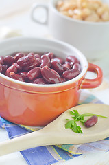 Image showing red and white bean