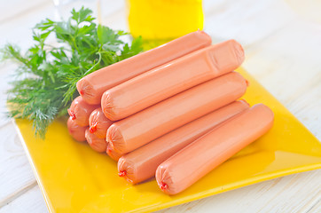 Image showing sausages