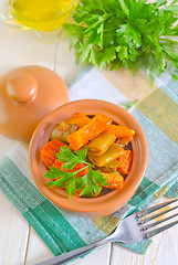 Image showing baked vegetables