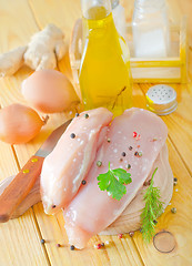 Image showing chicken fillet