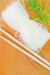 Image showing rice noodles