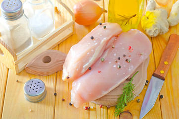 Image showing chicken fillet