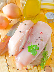 Image showing chicken fillet