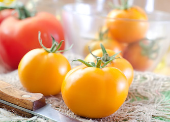 Image showing Yellow tomato