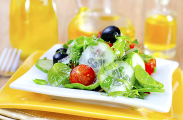 Image showing fresh salad