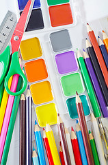 Image showing school supplies