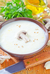 Image showing mushroom soup