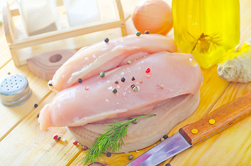 Image showing chicken fillet