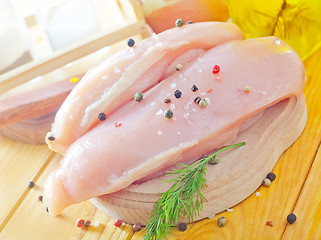 Image showing chicken fillet