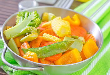 Image showing fried vegetables