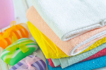 Image showing color towels